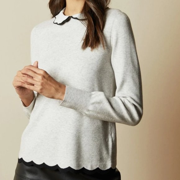 Ted Baker Lheo Scallop Detail Layered 
